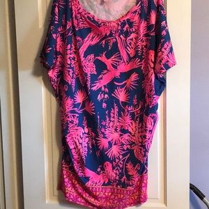 Lilly Pulitzer shirt sleeve dress